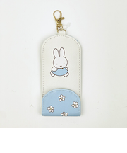 ミッフィー miffy キーケース Small Flower柄 キッズ スクール サックス