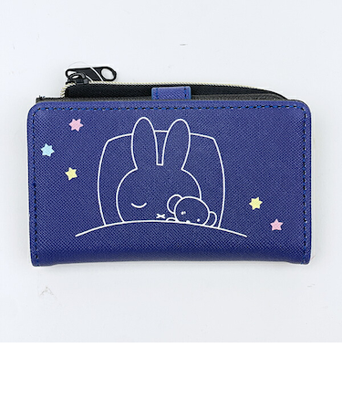 ミッフィー miffy キーケース Starry Night柄 ブルー