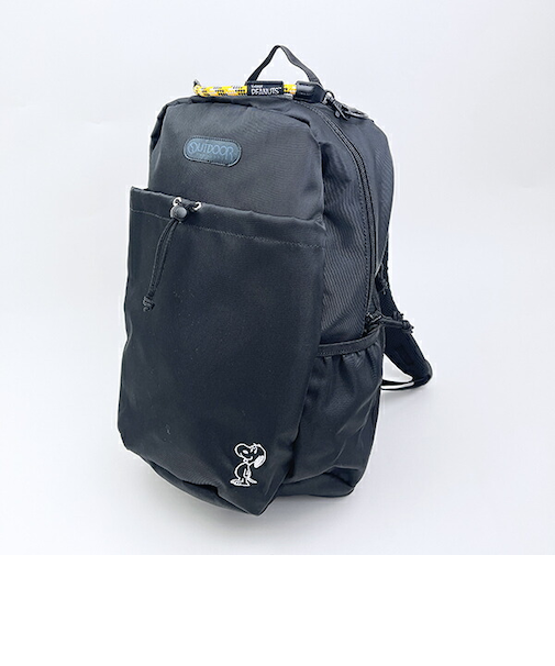 スヌーピー OUTDOOR PRODUCTS リュックサック ブラック バッグ