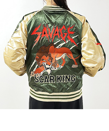 ディズニー ヴィランズ フェアレスキング スカジャン (L) ブルゾン アパレル Disney