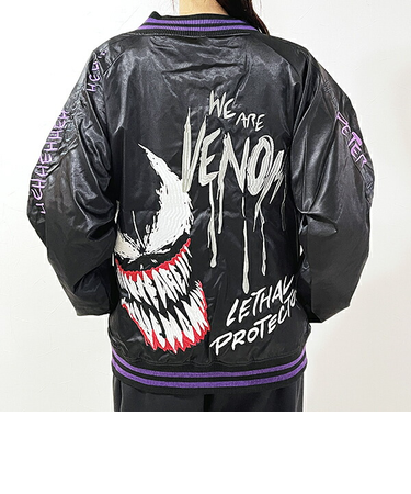 MARVEL ヴェノム ダークストロング スカジャン (3L) ブルゾン アパレル
