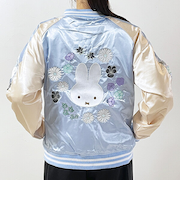 ミッフィー miffy フラワーシャワー スカジャン (L) ブルゾン アパレル
