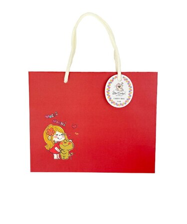 水森亜土 キャリーバッグ(M) なかよし 紙袋