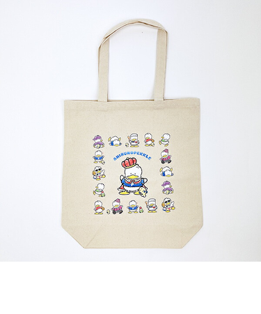 サンリオ あひるのペックル 35th トートバッグ ナチュラル Sanrio