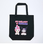 サンリオ マイメロディ＆クロミ トートバッグ ブラック Netflix Sanrio