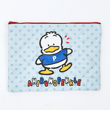 サンリオ あひるのペックル キルティングポーチ 日本製 Sanrio