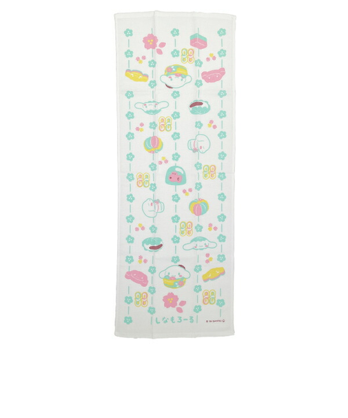 サンリオ シナモロール 和菓子 タオルてぬぐい シナモン 日本製 Sanrio
