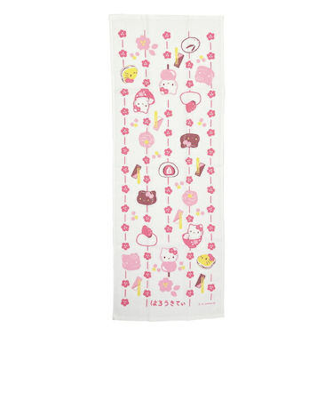サンリオ ハローキティ 和菓子 タオルてぬぐい 日本製 Sanrio