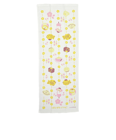 サンリオ ポムポムプリン 和菓子 タオルてぬぐい 日本製 Sanrio