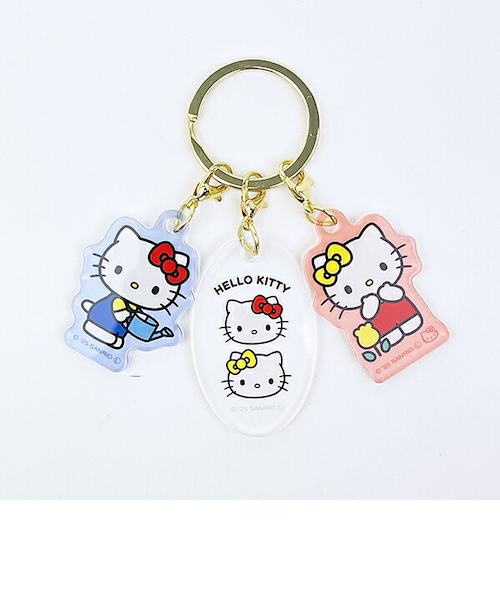 サンリオ ハローキティ 3チャームキーホルダー Sanrio