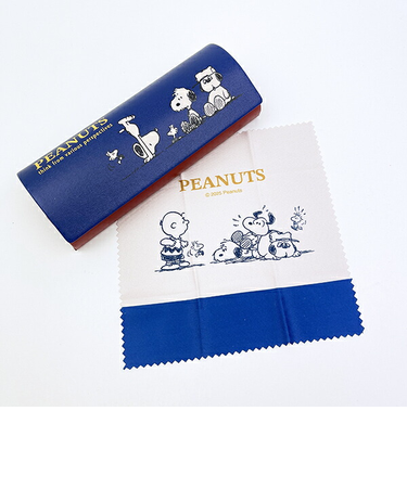 スヌーピー ブラザーズ メガネケース クロス付き SNOOPY
