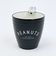 スヌーピー フィギュア付き湯飲み ブラック コップ SNOOPY