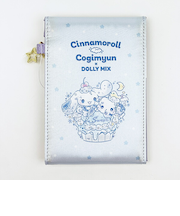 サンリオ シナモロール＆こぎみゅん 折り畳みミラー DOLLYMIX ブルー シナモン Sanrio
