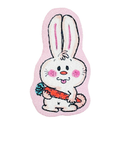 水森亜土 マグネット うさぎにんじん 日本製