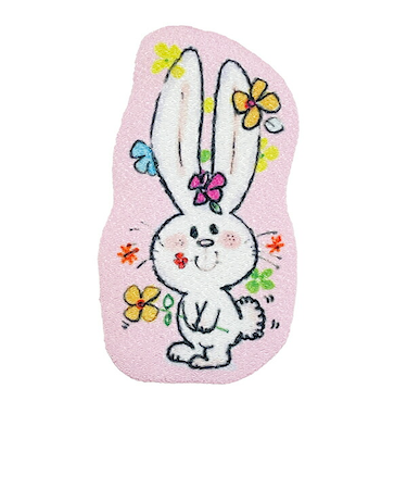 水森亜土 マグネット うさぎフラワー 日本製