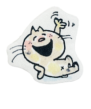 水森亜土 マグネット みーたん寝転び 日本製