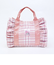 サンリオ マイメロディ フリル横型トートバッグ (ピンク) Sanrio