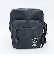 スヌーピー ミニショルダーバッグ ブラック SNOOPY