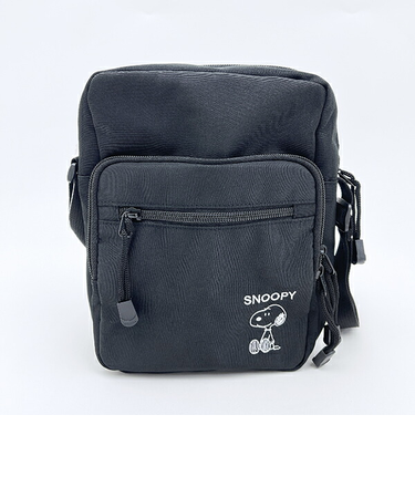 スヌーピー ミニショルダーバッグ ブラック SNOOPY