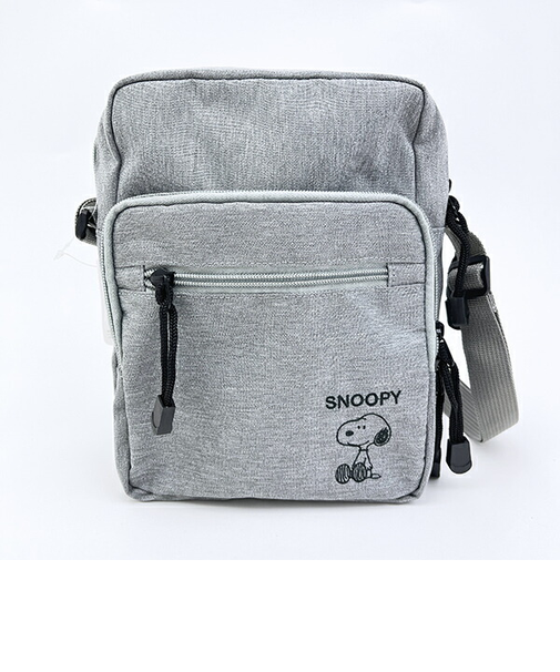 スヌーピー ミニショルダーバッグ グレー SNOOPY