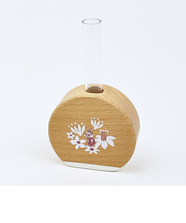 ムーミン リトルミイ グリーンインテリア 一輪挿し MOOMIN