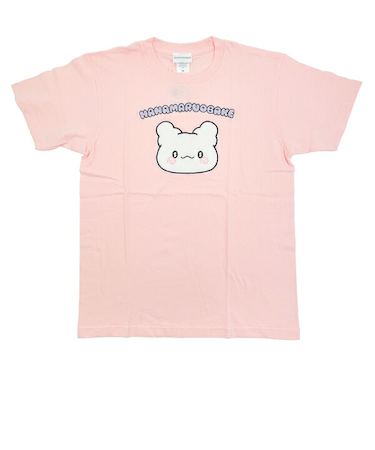 サンリオ はなまるおばけ パステルPOP アップリケTシャツ(M) ライトピンク アパレル Sanrio