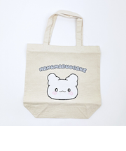 サンリオ はなまるおばけ パステルPOP アップリケトートバッグ ナチュラル Sanrio