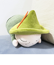 ムーミン スナフキン モチハグ 抱きまくら(S) 寝具 MOOMIN