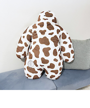 FUNIO 抱きまくらBIG ミルキードット(ブラウン) ぬいぐるみ クッション リラックス 癒し