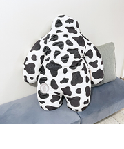 FUNIO 抱きまくらBIG ミルキードット(ブラック) ぬいぐるみ クッション リラックス 癒し