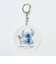 ディズニー スティッチ＆スクランプ(後ろ姿) 水彩 スライドアクリルキーホルダー Disney