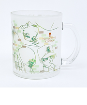 名探偵コナン 平次 ラインアート ガラスマグカップ コップ 日本製