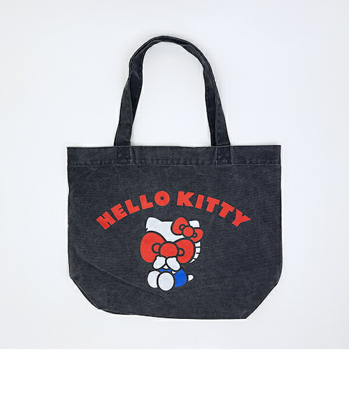 サンリオ ハローキティ ピグメントトートバッグ(ブラック) Sanrio