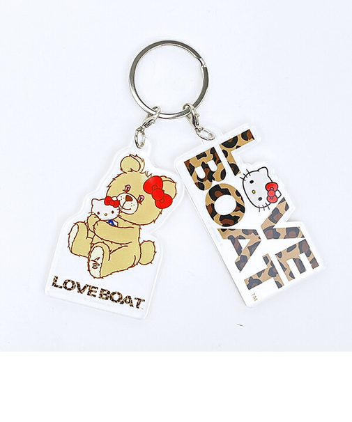 サンリオ ハローキティ × LOVEBOAT(ラブボート) キーホルダー ラブボベア 日本製 Sanrio