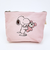 スヌーピー＆ベア 化粧ポーチ (ピンク) SNOOPY