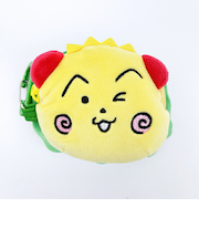 コジコジ カラビナ付きふわミニポーチ とくい顔