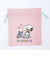 スヌーピー サガラ刺しゅう巾着 パステル SNOOPY