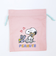 スヌーピー サガラ刺しゅう巾着 パステル SNOOPY