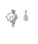 すみっコぐらし ざっそう イヤーカフ シルバー アクセサリー すみっこ