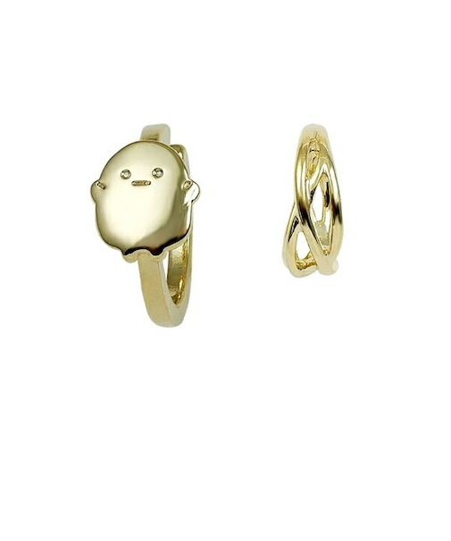 すみっコぐらし たぴおか イヤーカフ ゴールド アクセサリー すみっこ