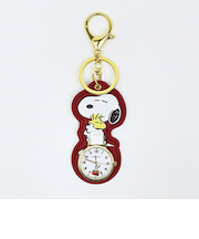 スヌーピー ダイカットチャームウォッチ レッド 時計 SNOOPY