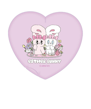 エスターバニー（Esther Bunny） ハート型ミラーコーム(リボンバニー＆クリームバニー) 日本製