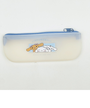 サンリオ シナモロール SOFUTTO シリコーンペンポーチ 文具 シナモン Sanrio