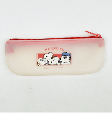 スヌーピー ブラザー SOFUTTO シリコーンマルチケース 文具 SNOOPY