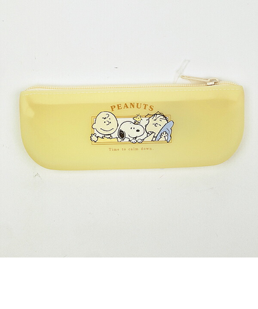 スヌーピー フレンズ SOFUTTO シリコーンマルチケース 文具 SNOOPY