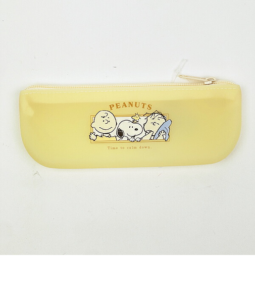 スヌーピー フレンズ SOFUTTO シリコーンマルチケース 文具 SNOOPY