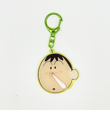 クレヨンしんちゃん ボーちゃん 鼻水ぐるぐるキーホルダー(フェイス)
