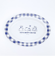 スヌーピー オラフ 楕円プレート 食器 SNOOPY