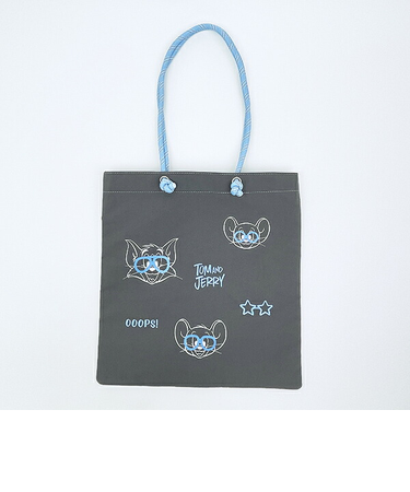トムとジェリー サングラストートバッグ (グレー)