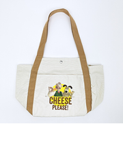 ウォレスとグルミット ラウンドボトムバッグ (ベージュ)